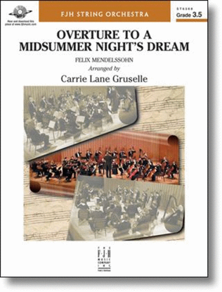 Book cover for Overture to a Midsummer Night's Dream