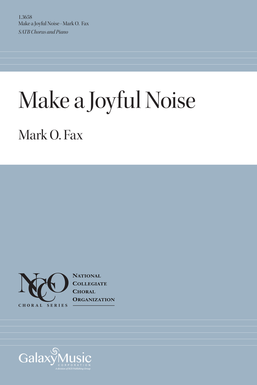 Make a Joyful Noise Make a Joyful Noise 4-Part scores gallery preview page 1
