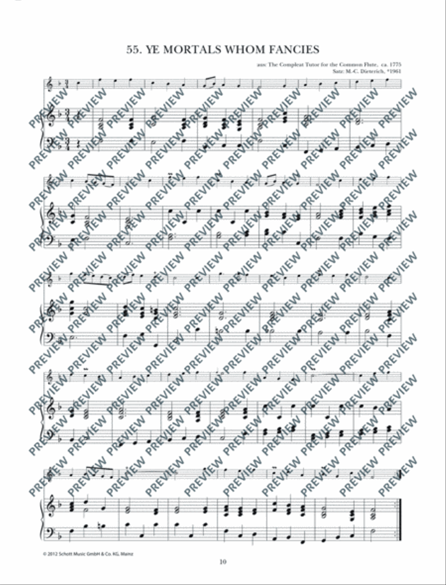 Altblockflötenschule Recorder scores gallery preview page 11