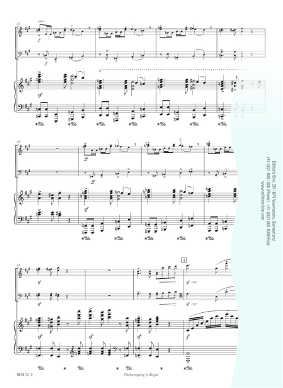 Trio d’Amour Piano Trio scores gallery preview page 5