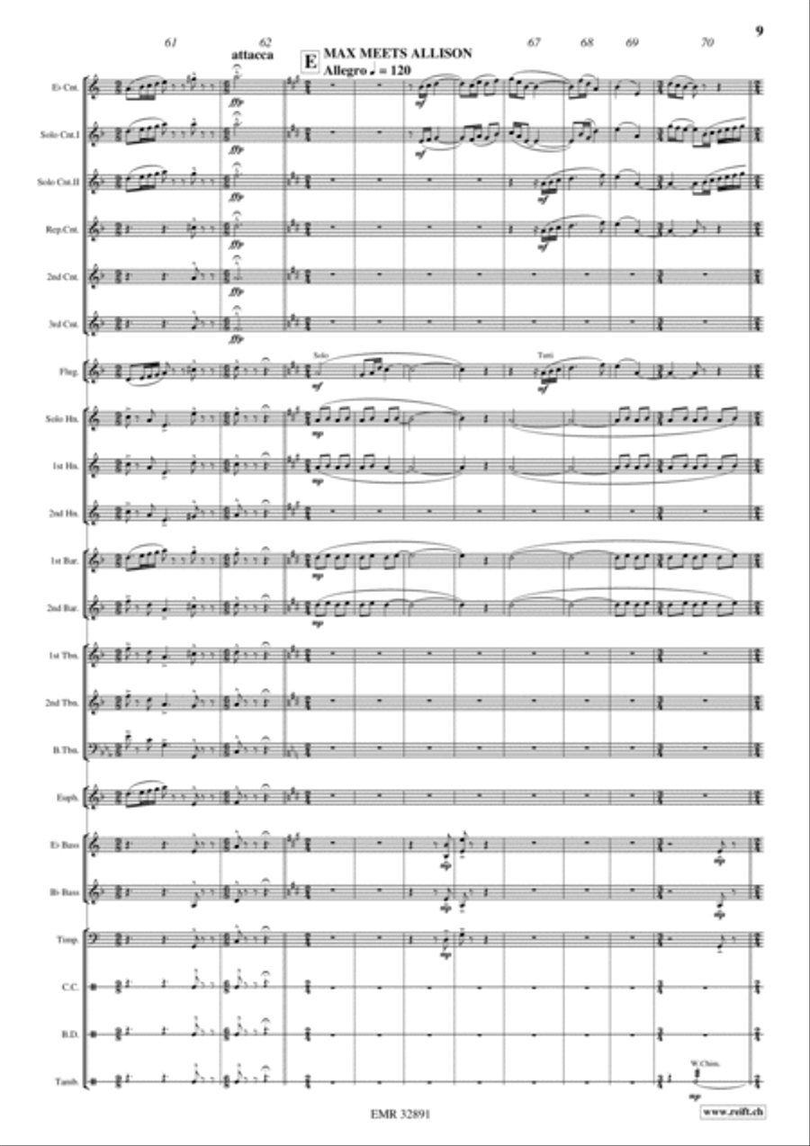 Hocus Pocus Brass Band scores gallery preview page 5