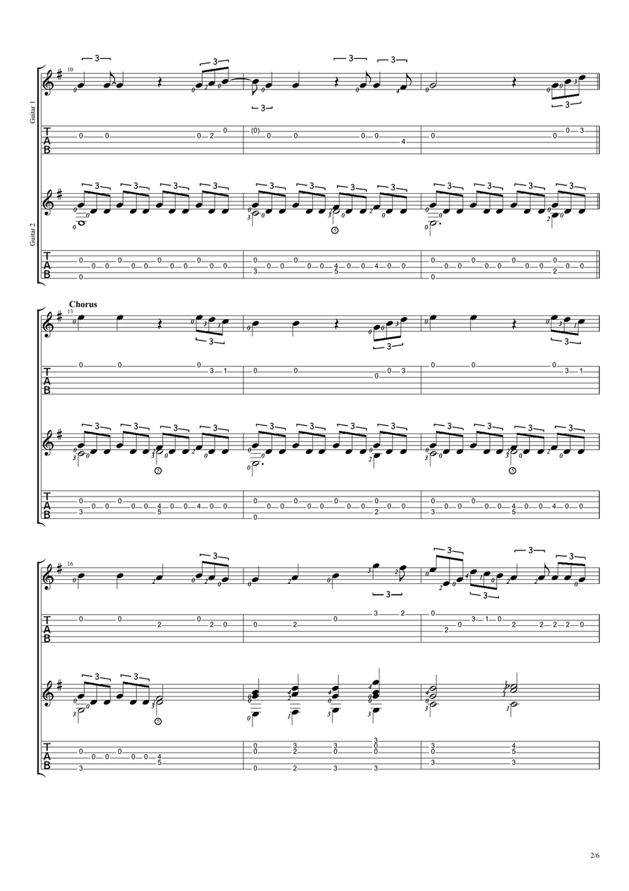 You Are The Reason Acoustic Guitar scores gallery preview page 2