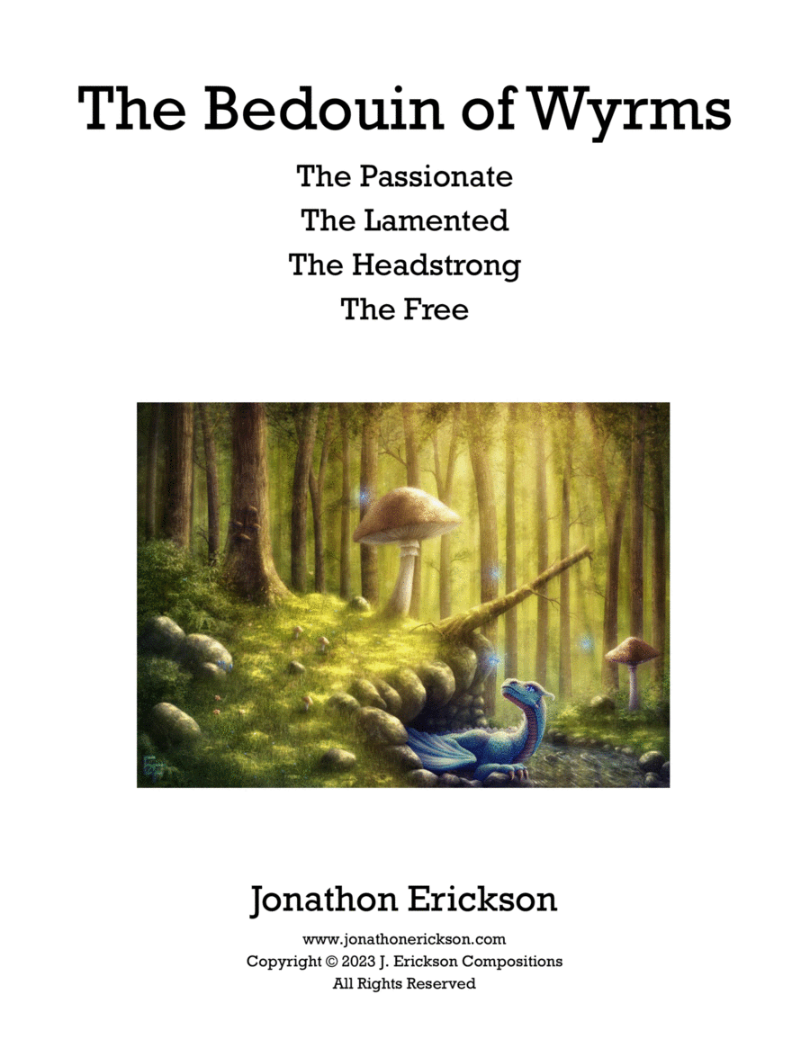 The Bedouin of Wyrms String Orchestra scores gallery preview page 1