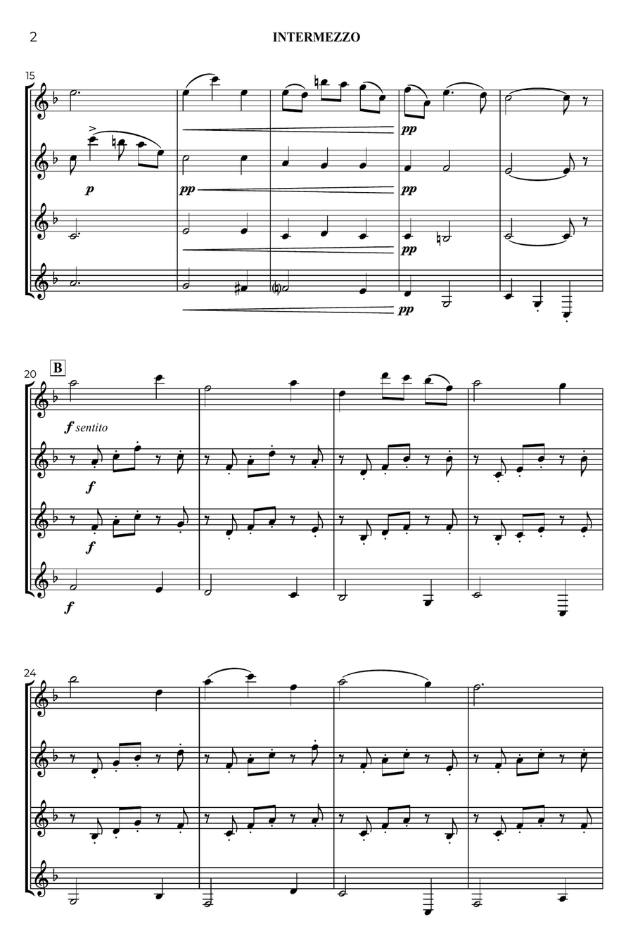 Intermezzo from the opera 