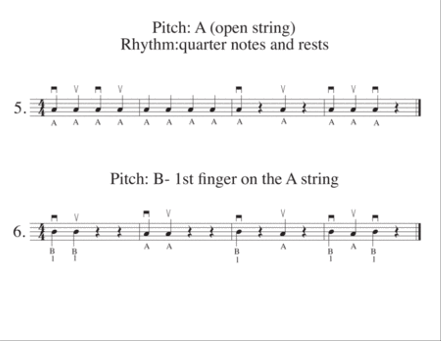 The Concise String Method- Violin Book 0.5 String Orchestra scores gallery preview page 5