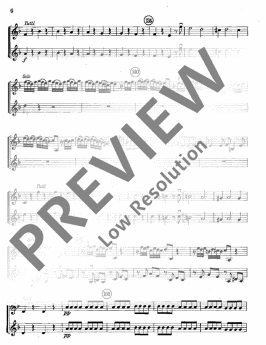 L'Estro Armonico L'Estro Armonico Violin Solo scores gallery preview page 7