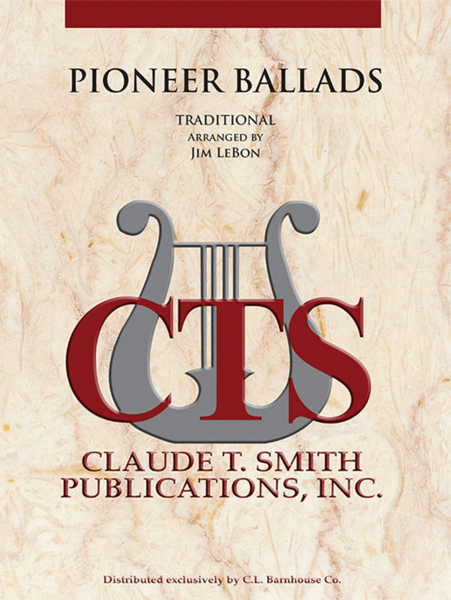 Pioneer Ballads Concert Band scores gallery preview page 1