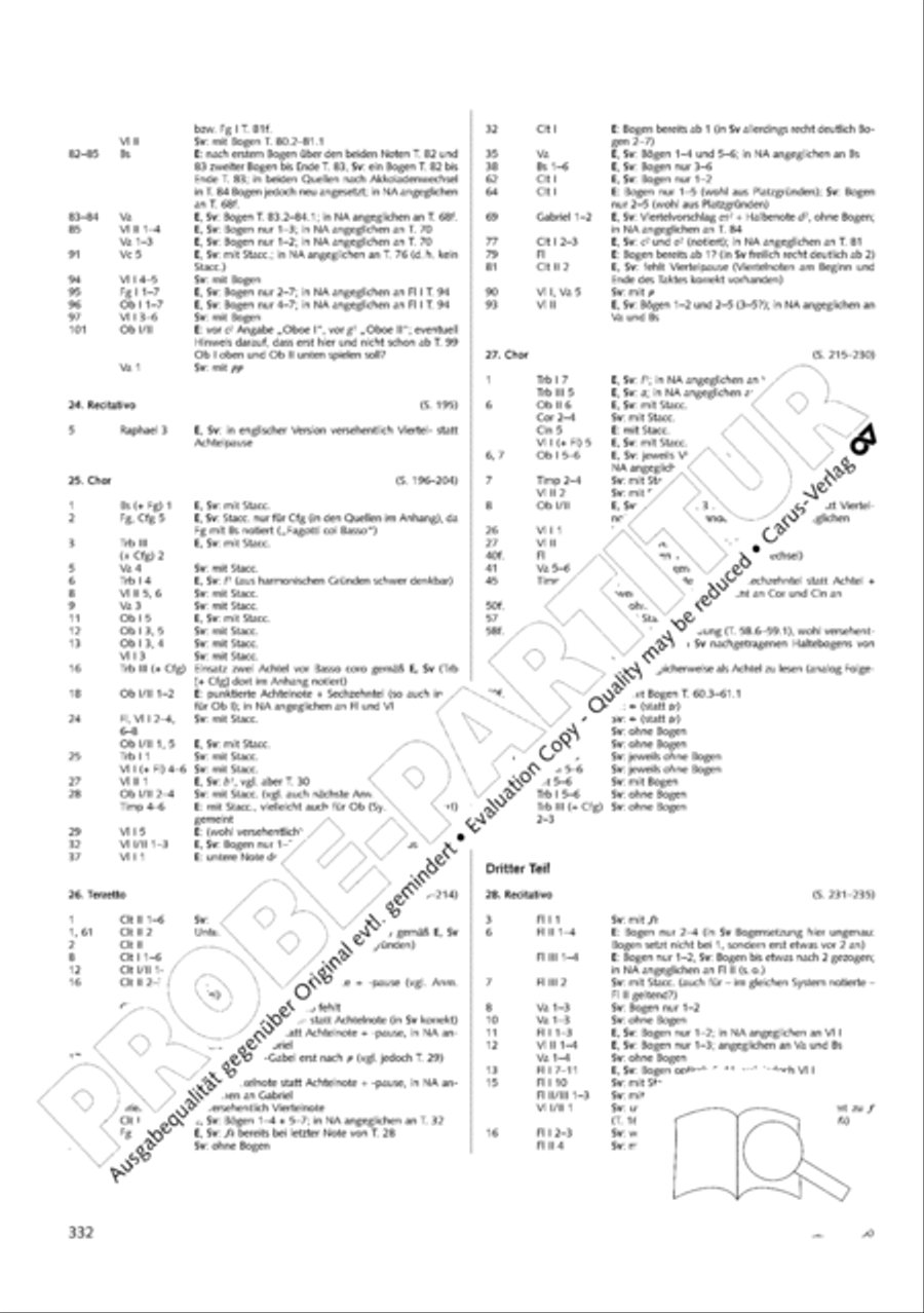 The Creation (Die Schopfung) 4-Part scores gallery preview page 352