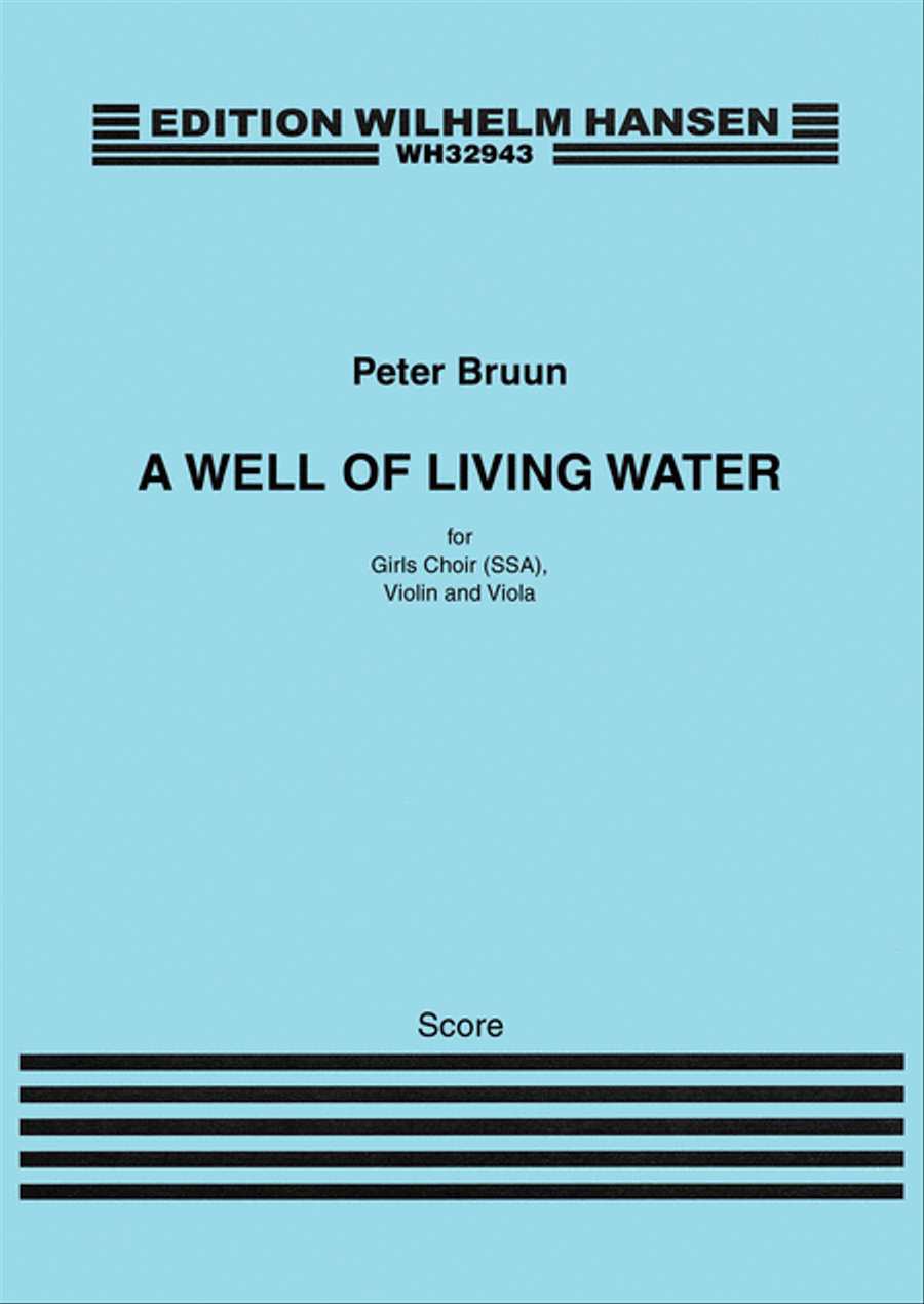A Well of Living Water SSA scores gallery preview page 1