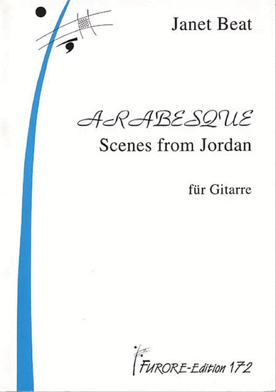 Arabesque, scenes from Jordan Guitar scores gallery preview page 1