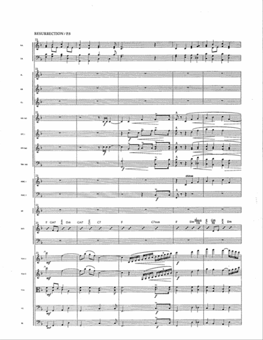 Resurrection Chorus Choir scores gallery preview page 6