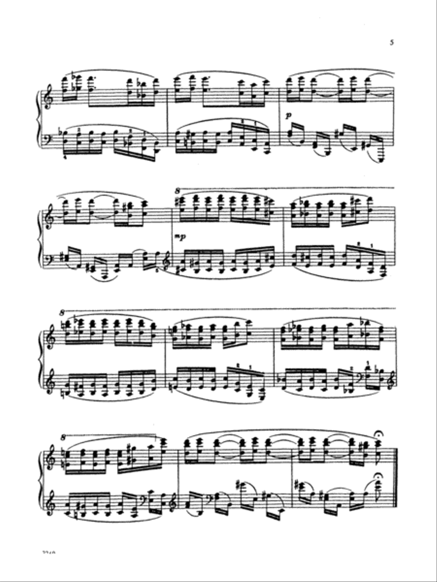 Brahms: Paganini Variations (Complete) Piano Solo scores gallery preview page 4