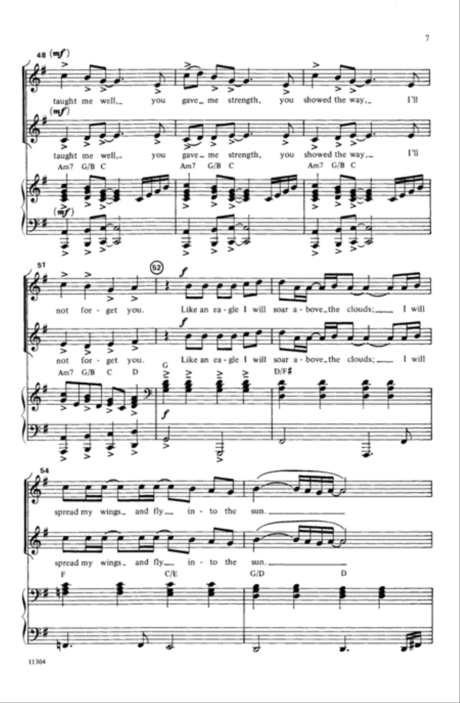 Like an Eagle Like an Eagle Choir scores gallery preview page 6