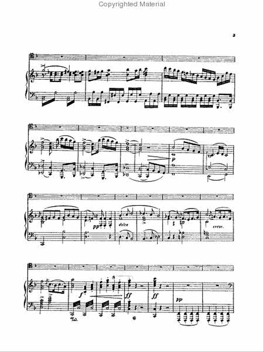 Bassoon Concerto, Op. 75 (Orch.) Small Ensemble scores gallery preview page 4