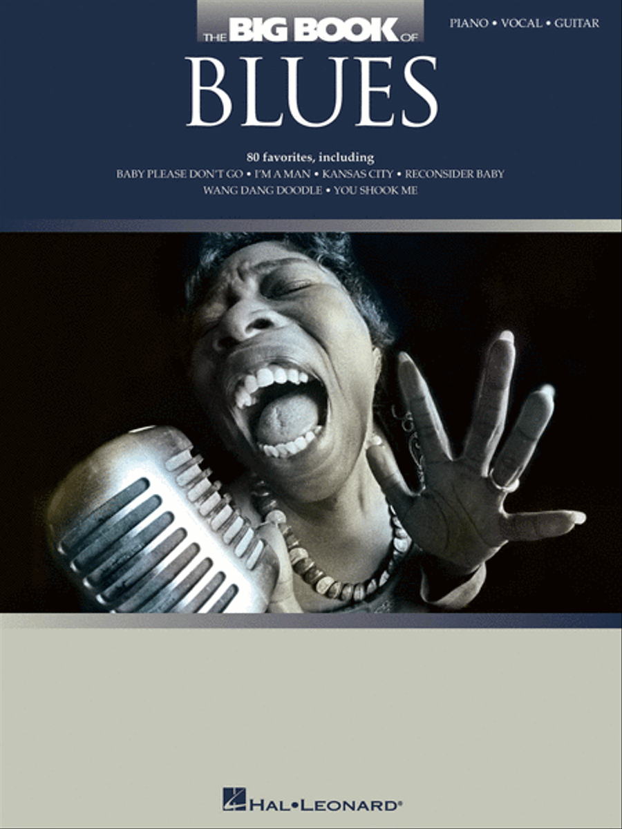 The Big Book of Blues The Big Book of Blues Piano, Vocal, Guitar scores gallery preview page 1