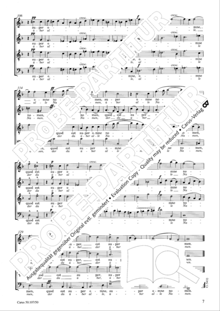 Christus factus est 4-Part scores gallery preview page 8
