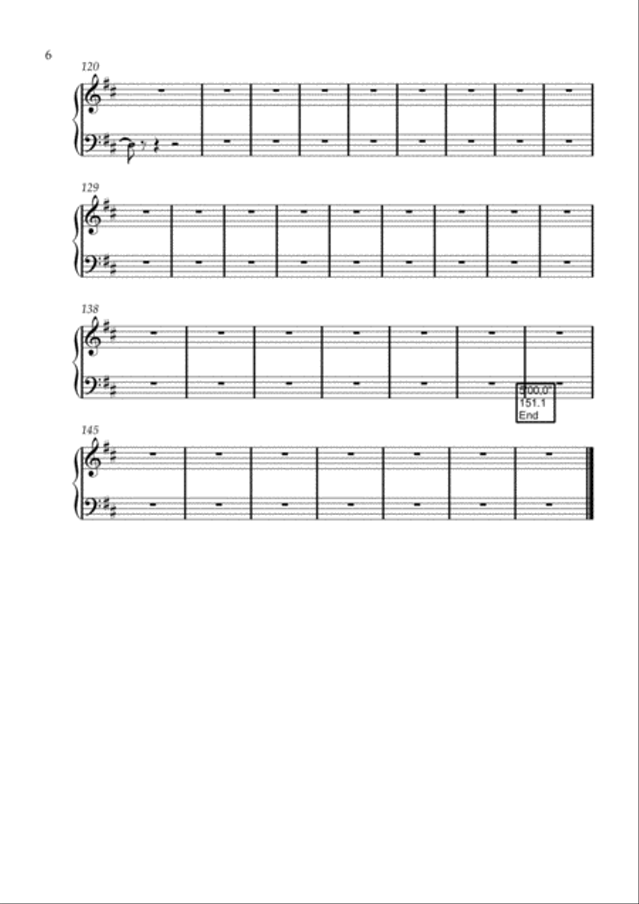 Endless Alleluia Endless Alleluia Easy Piano scores gallery preview page 6