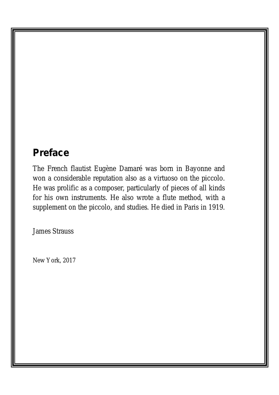 Le Merle Blanc - Polca Fantaisie op.161 for piccolo and orchestra Chamber Orchestra scores gallery preview page 2