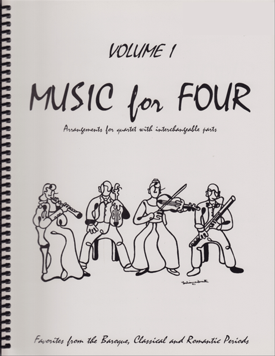 Music for Four, Volume 1, Part 4 - Cello/Bassoon Bassoon scores gallery preview page 1