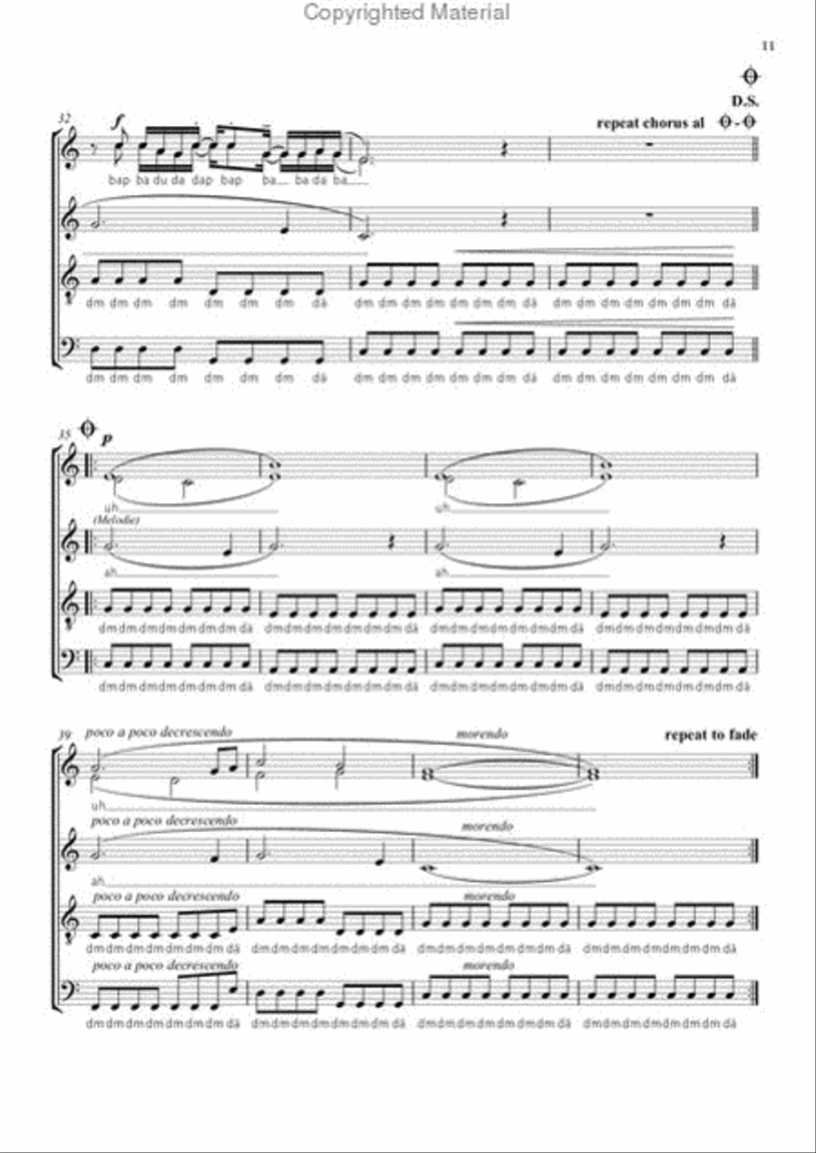 Carbonara 4-Part scores gallery preview page 6