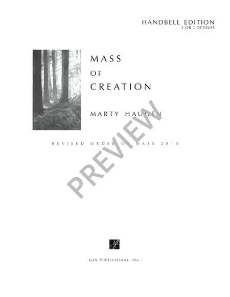 Mass of Creation - Handbell edition