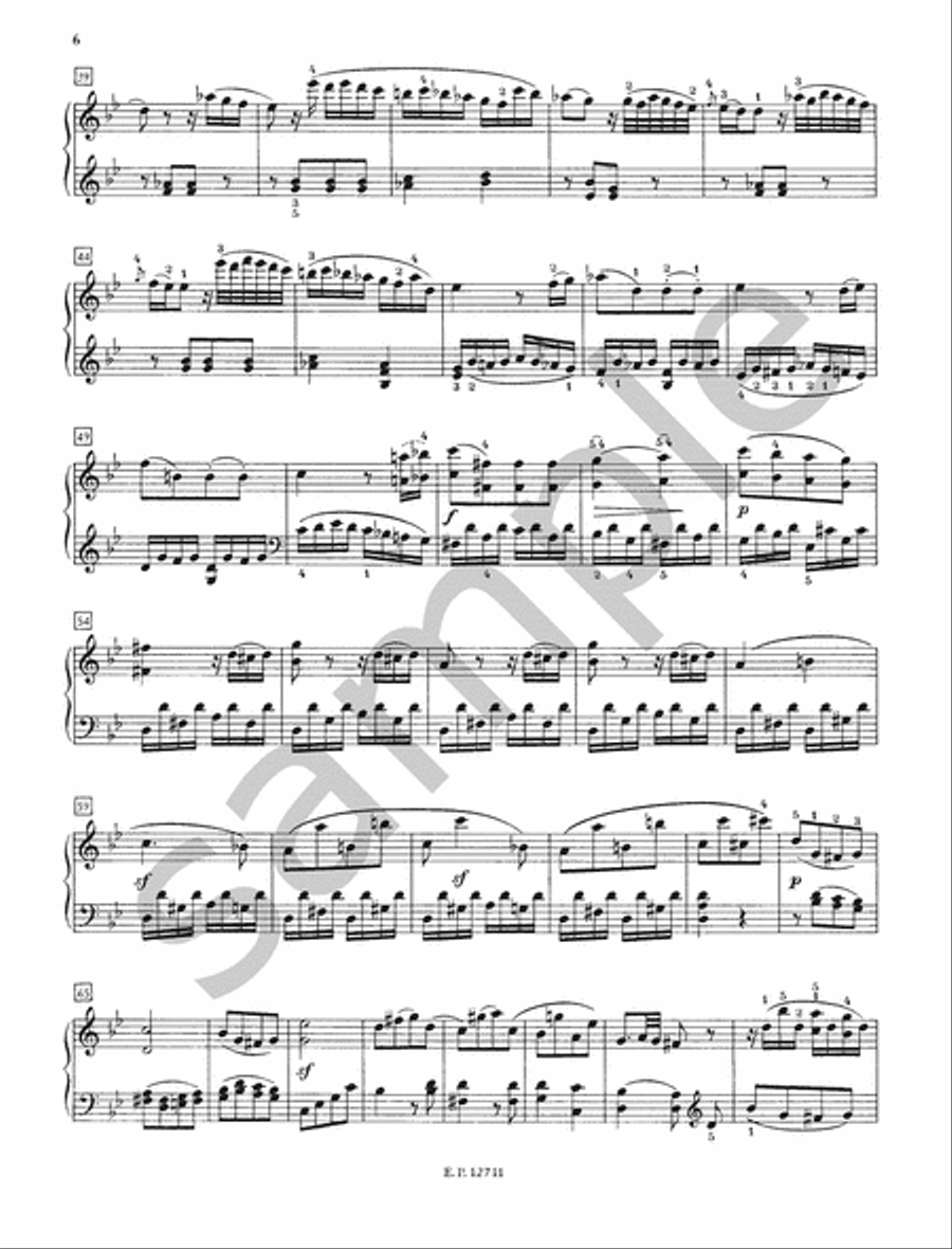 Sonatinas and Easy Sonatas for Piano Piano scores gallery preview page 4