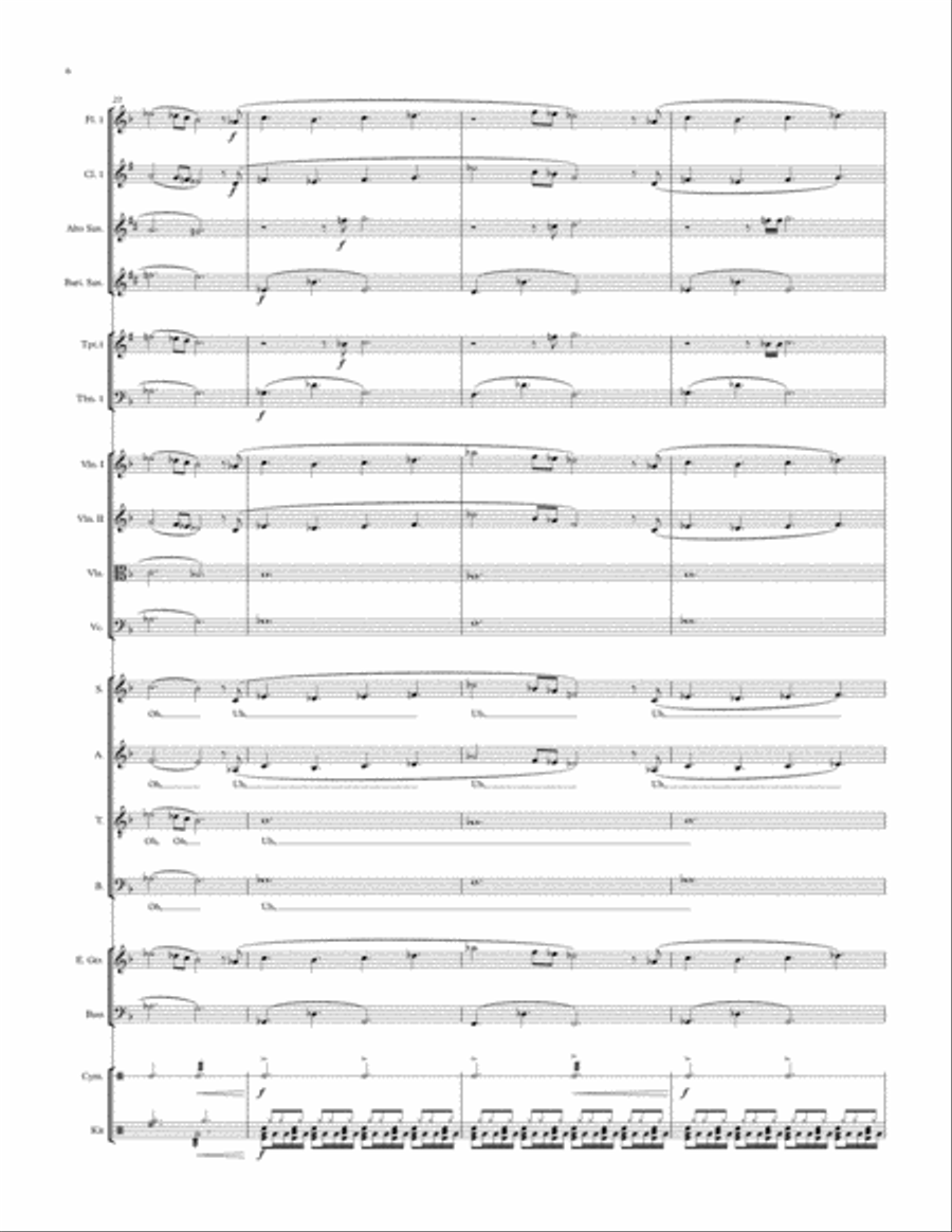 Legatum Fortissimi Legatum Fortissimi 4-Part scores gallery preview page 6