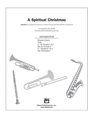 Book cover for A Spiritual Christmas