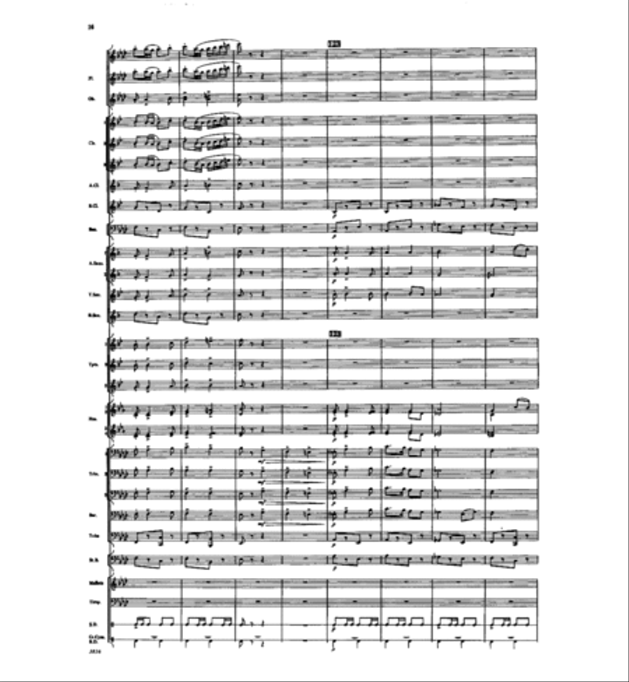 Proud Spirit Concert Band scores gallery preview page 15