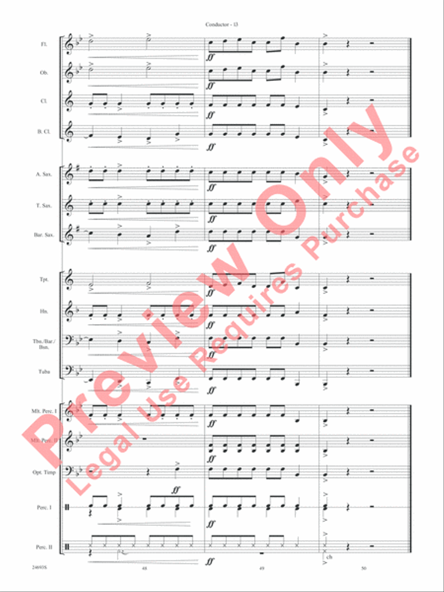 To a Skylark To a Skylark Concert Band scores gallery preview page 16