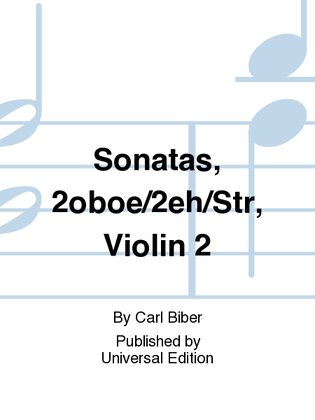 Sonata No. 1 for 2 Oboes, Sonata No. 2 for 2 English Horns