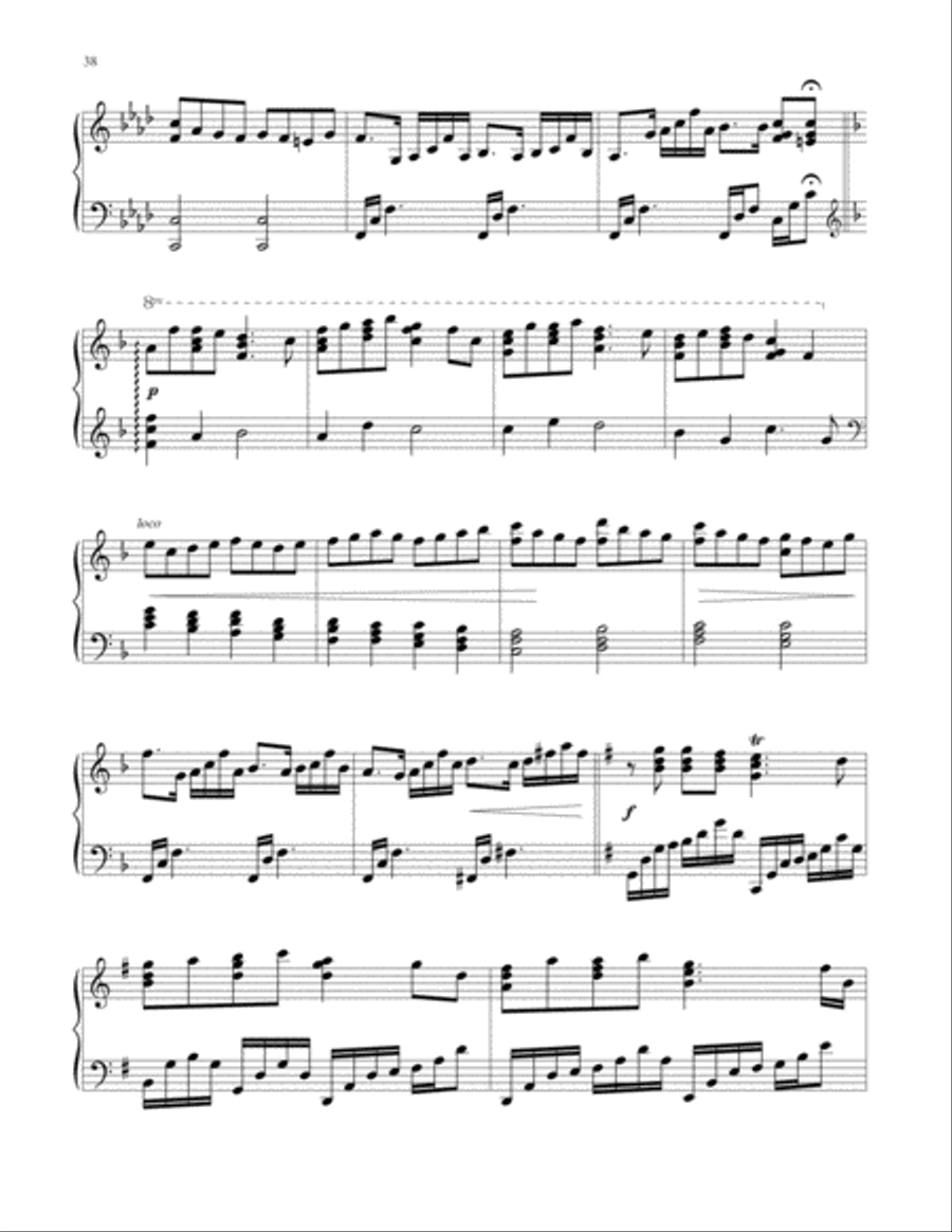 Piano Weavings Volume 2 Piano Solo scores gallery preview page 39