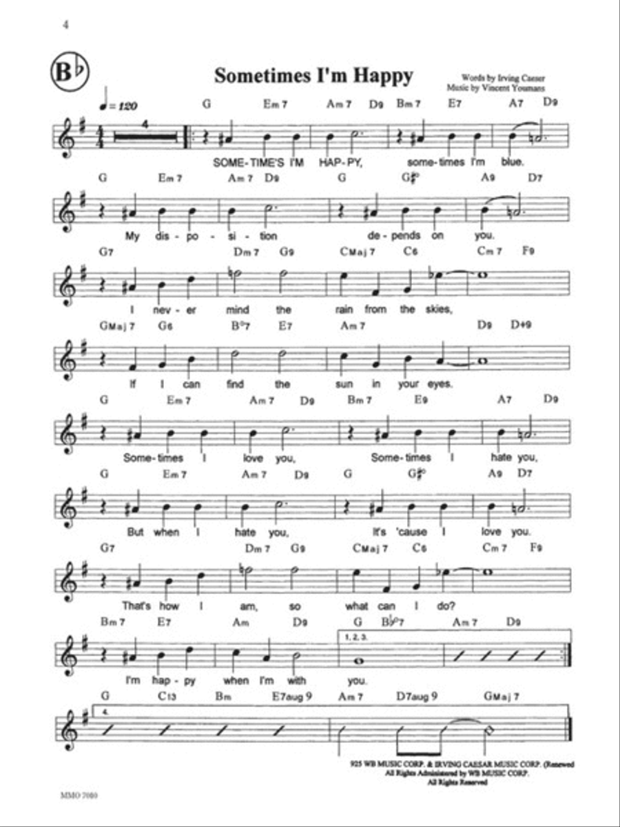 12 Classic Jazz Standards B-Flat Instrument scores gallery preview page 3