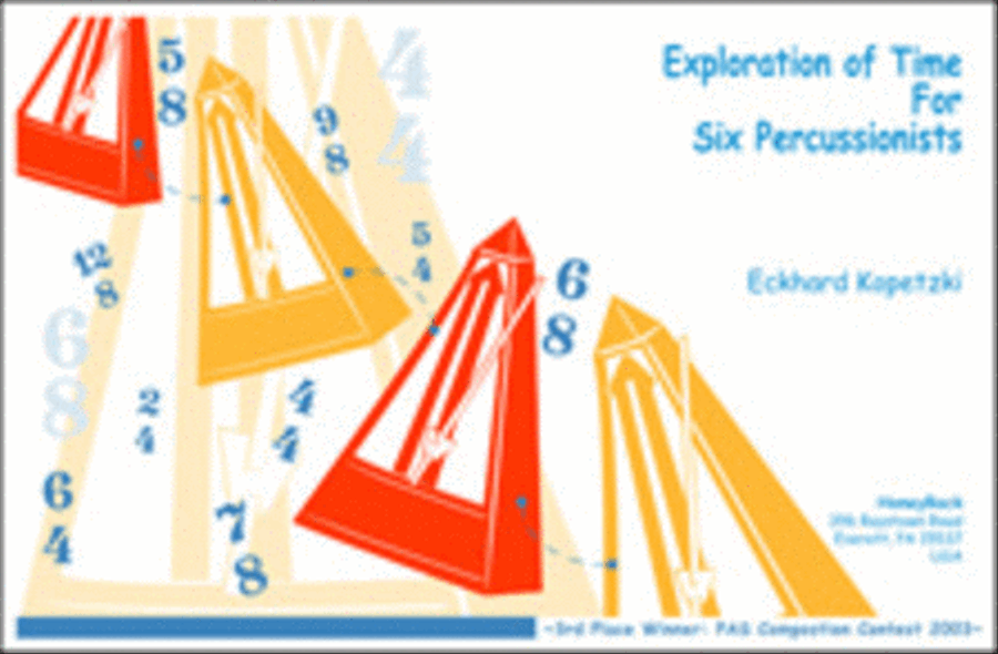 Exploration of Time Percussion scores gallery preview page 1