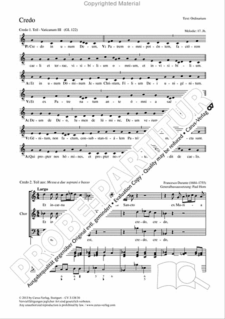 Credo 3-Part scores gallery preview page 2