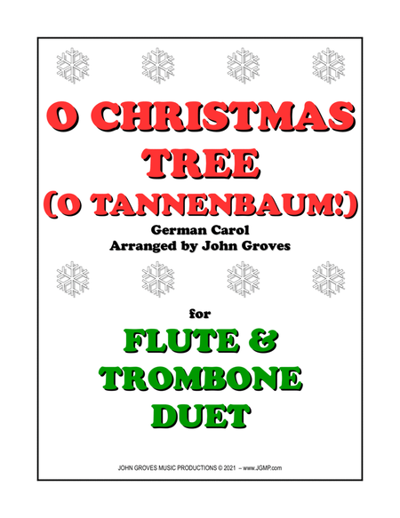 O Christmas Tree (O Tannenbaum!) - Flute & Trombone Duet image number null