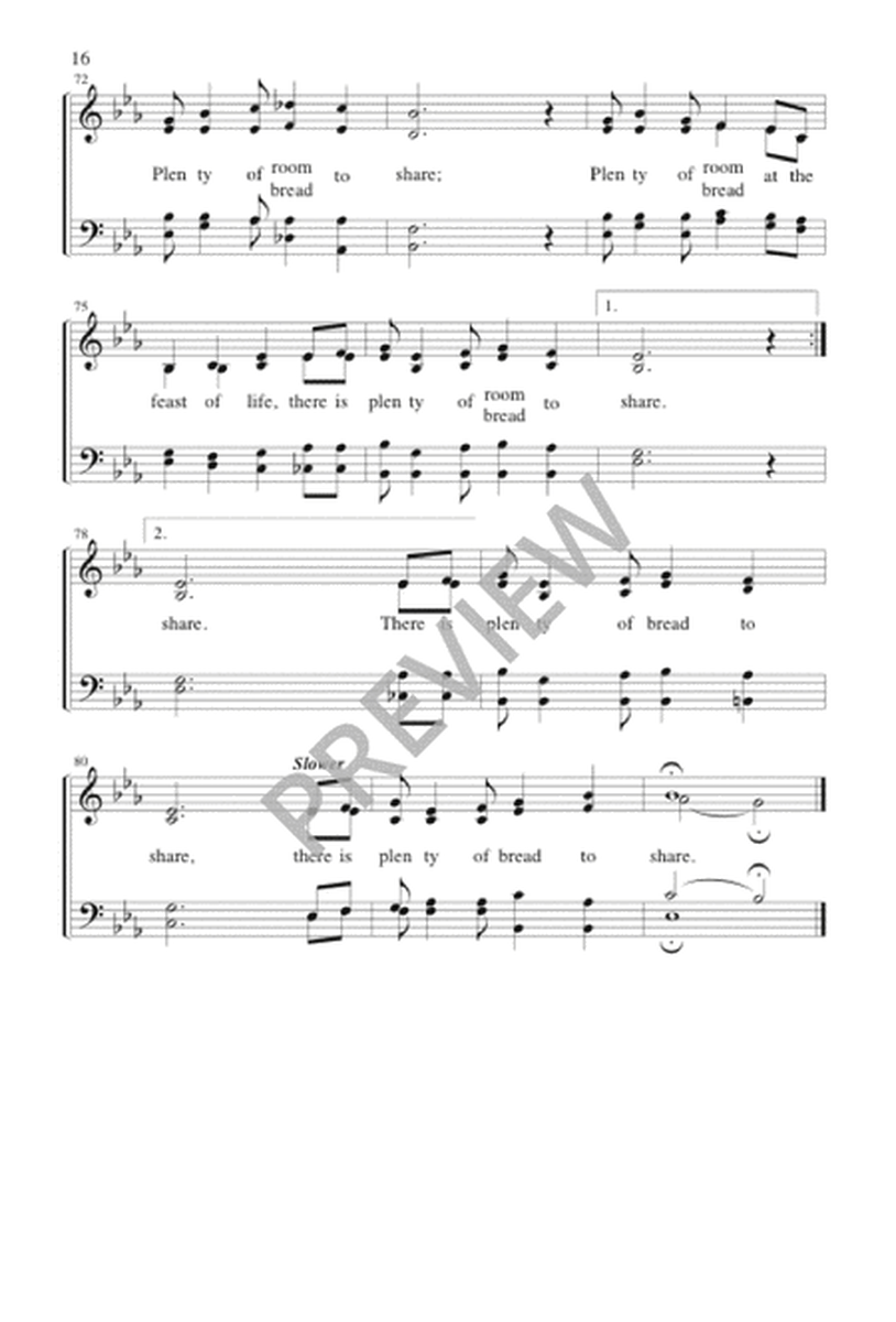 The Song of Mark - Choir edition