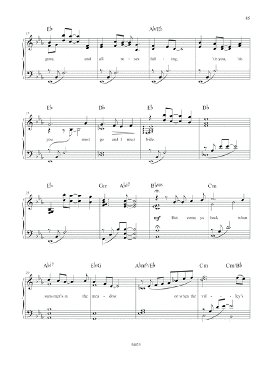 Oh Danny Boy Oh Danny Boy Piano Solo scores gallery preview page 2
