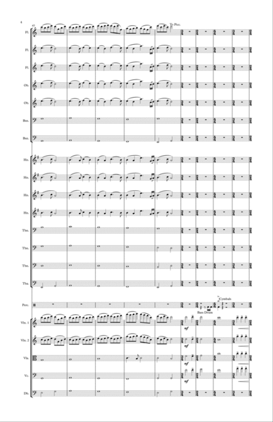 To The Stars Full Orchestra scores gallery preview page 4