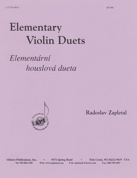 Elementary Violin Duets - Vln 2