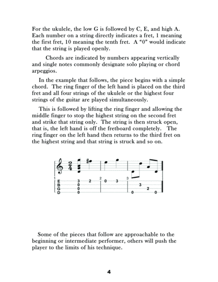 Francesco Molino: Three Sonatas and Six Themes with Variations For Baritone Ukulele