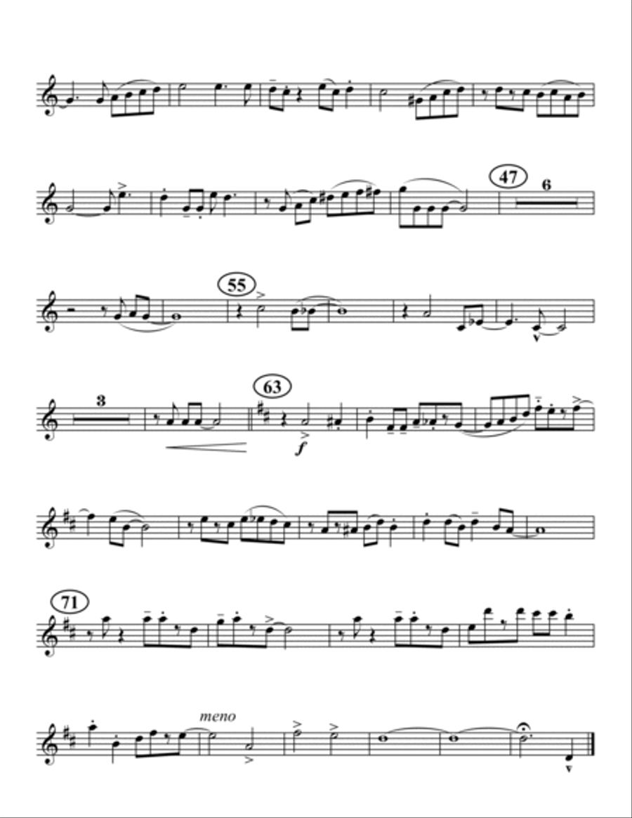 Just a Closer Walk Just a Closer Walk Saxophone Quartet scores gallery preview page 5