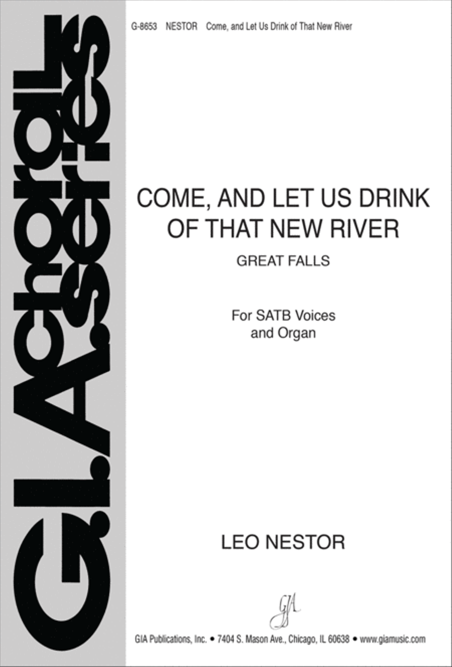 Come, and Let Us Drink of That New River 4-Part scores gallery preview page 1
