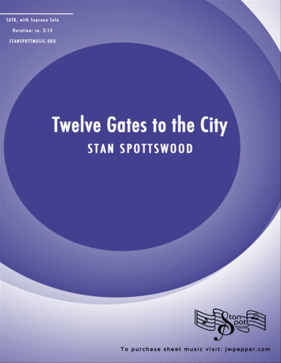 12 Gates to the City Small Ensemble scores gallery preview page 1