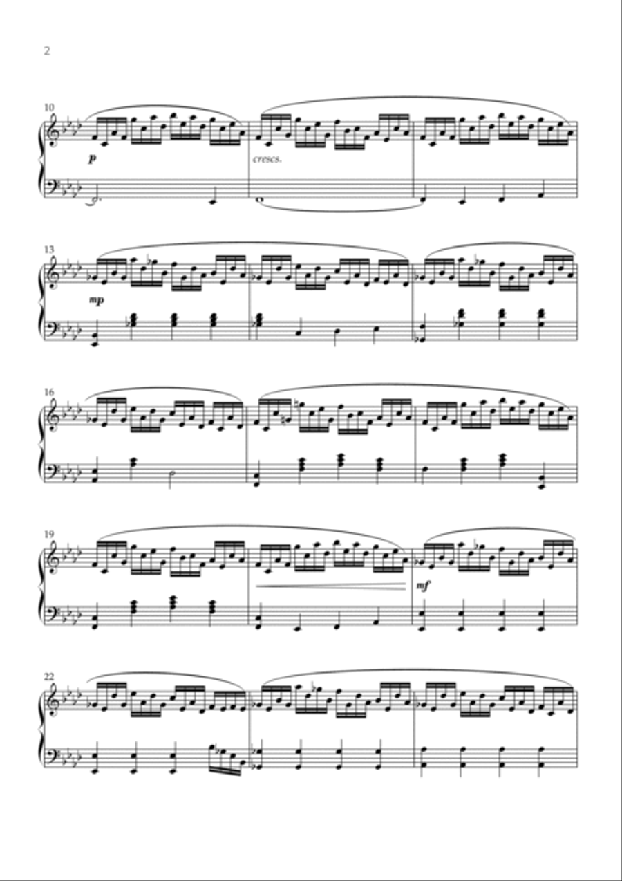 Another Medium Another Medium Piano Solo scores gallery preview page 2