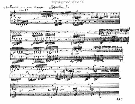 Twelve studies for the piano. Opus 26 - 2nd suite, Paris 1838 and autograph MS