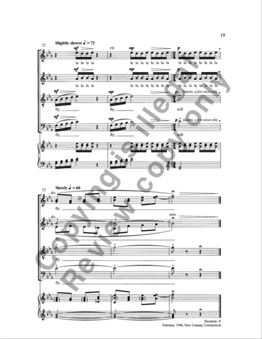 Every Night (When the Sun Goes Down) 4-Part scores gallery preview page 35