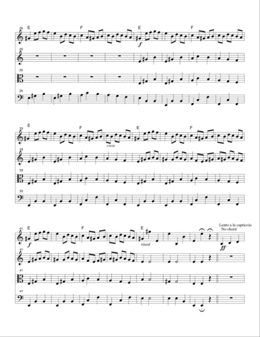 Malagueña String Orchestra scores gallery preview page 3