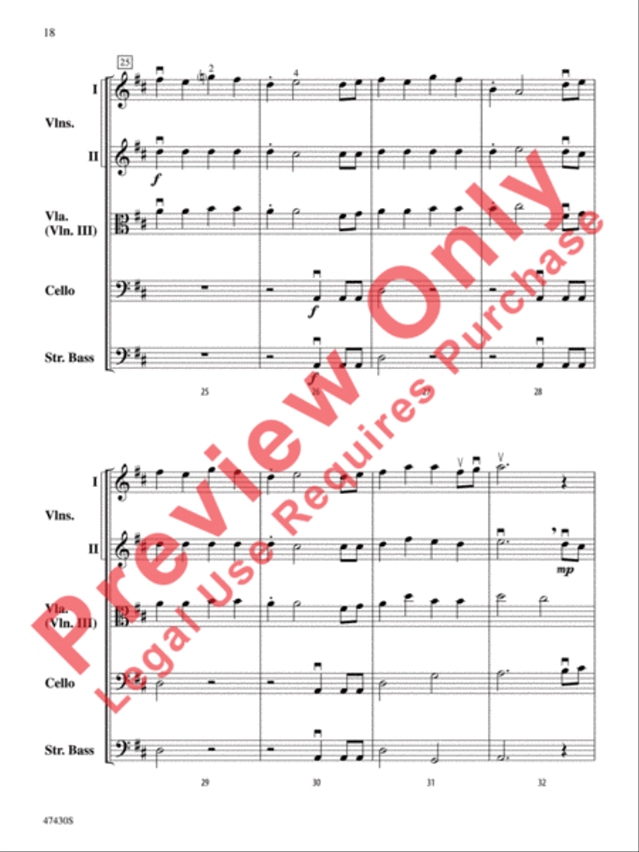 Sky Suite Sky Suite String Orchestra scores gallery preview page 19