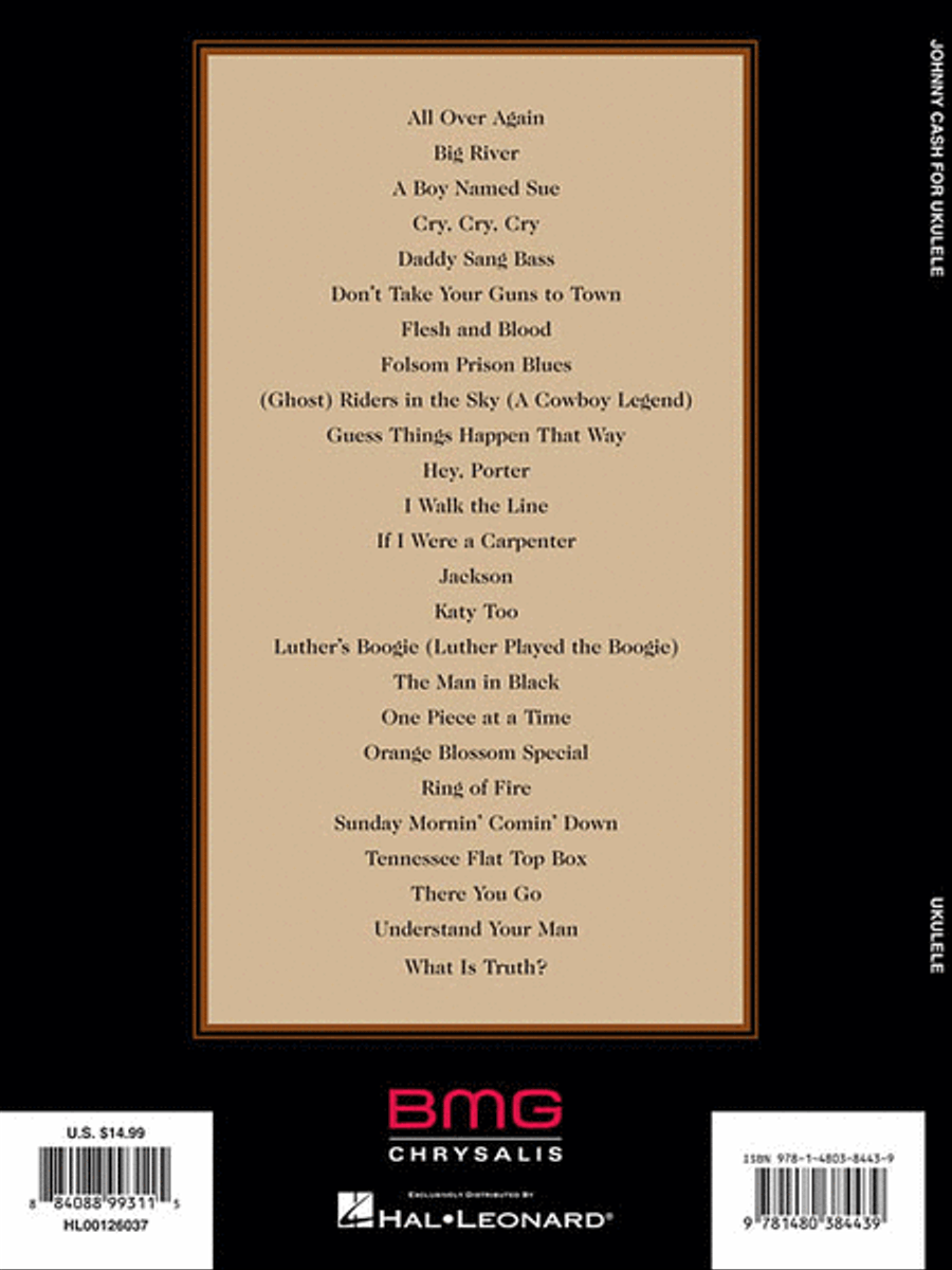 Johnny Cash for Ukulele Ukulele scores gallery preview page 2